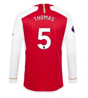 Maillot de foot Arsenal Thomas Partey #5 Domicile 2023-24 Manche Longue